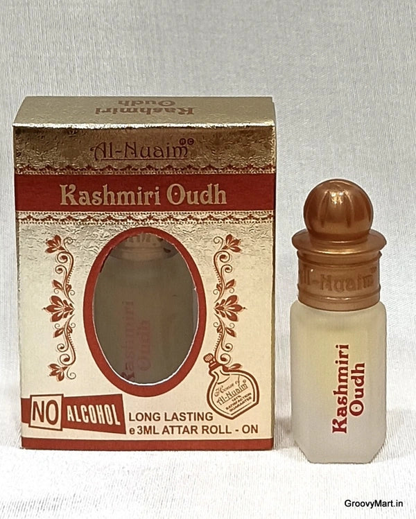Al Nuaim Kashmiri Oudh Perfume Roll-On Attar Free From Alcohol