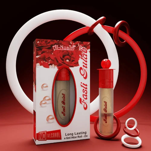 Al Nuaim Fasli Gulab Floral Attar (Rose) 6 ML